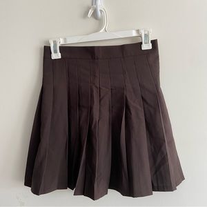 Shein woman Mini Skirt brown Color